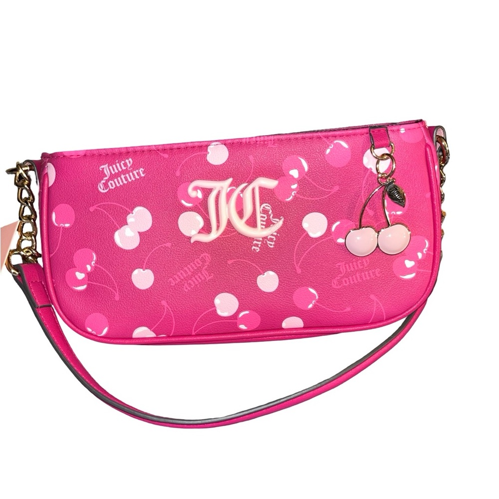 Juicy Couture Vibrant Pink Cherry Bag - Picture 2 of 7